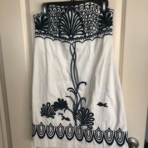 Lilly Pulitzer Graduation Dress White